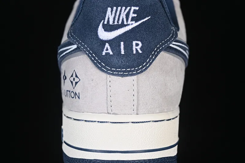 All categories Nk Air Force 1 Air Force series Nk Air Force 1 Low Air Force low-top Nike Air Force 1'07 Low joint model gray and blue Air Force 1 low-top casual sneakers SS1979-011